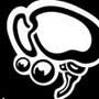 Adobe Illustrator: Logo for production company: Nearly Infinite Productions.  Client requested symbol for infinity formed by two lobes of a brain.